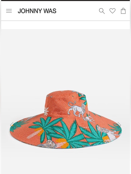 Johnny Was X PAOLITA REVERSIBLE BEACH HAT main image 8